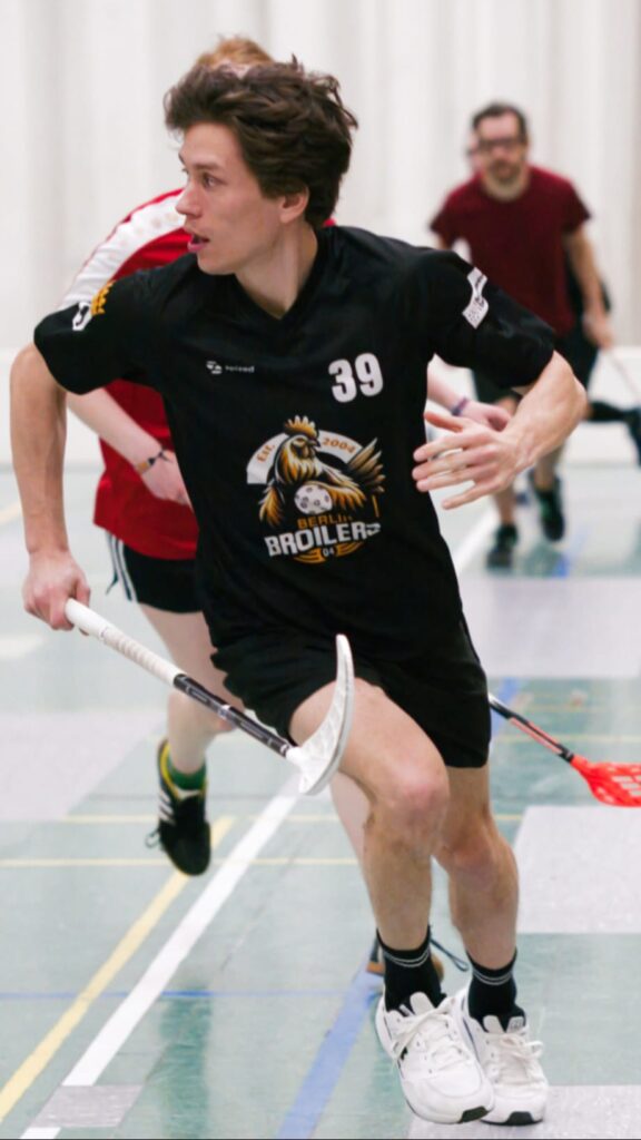 Filip im Broilers-Training
